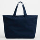 Oversized Heavy Duty Canvas Tote Bag - Navy