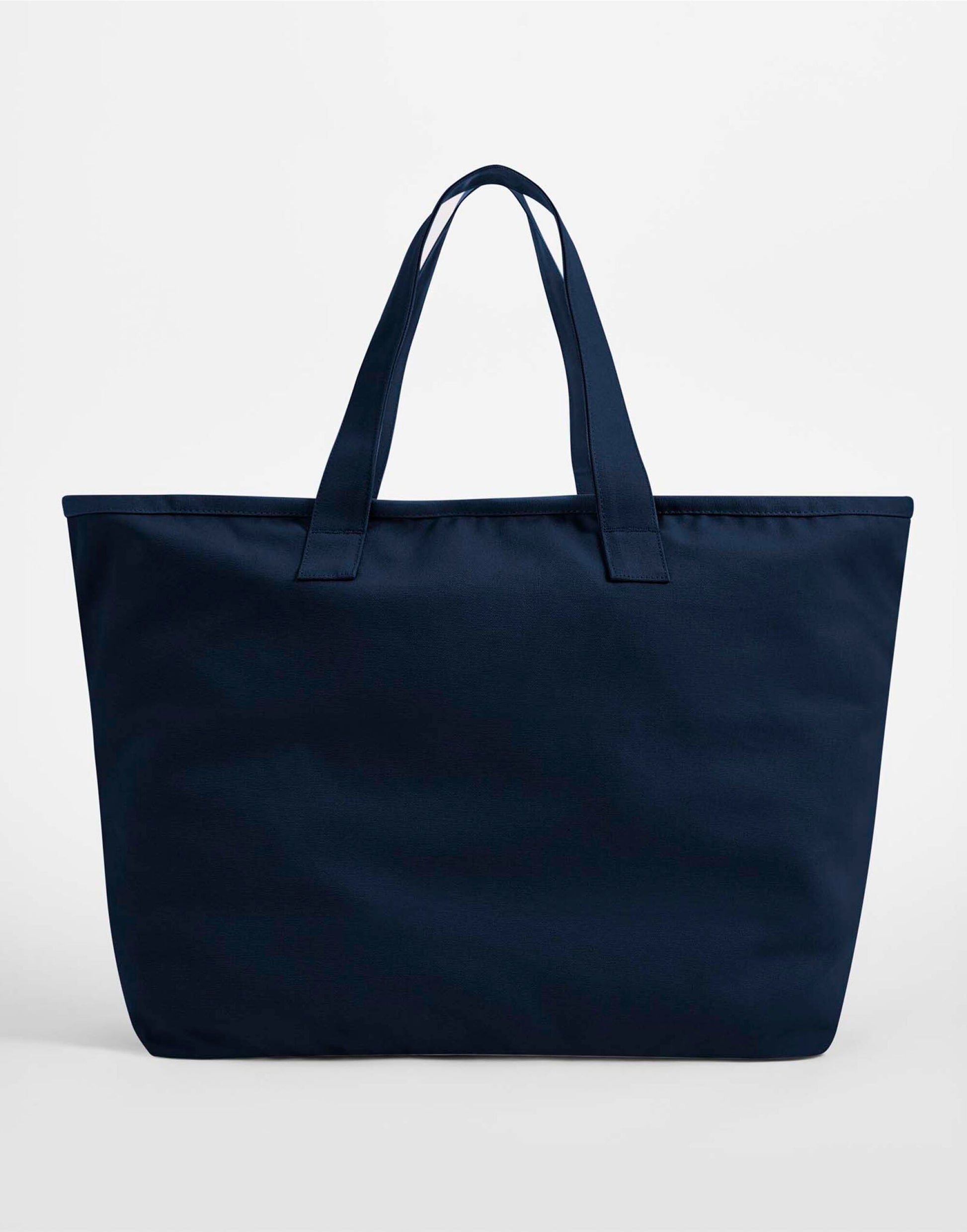 Oversized Heavy Duty Canvas Tote Bag - Navy