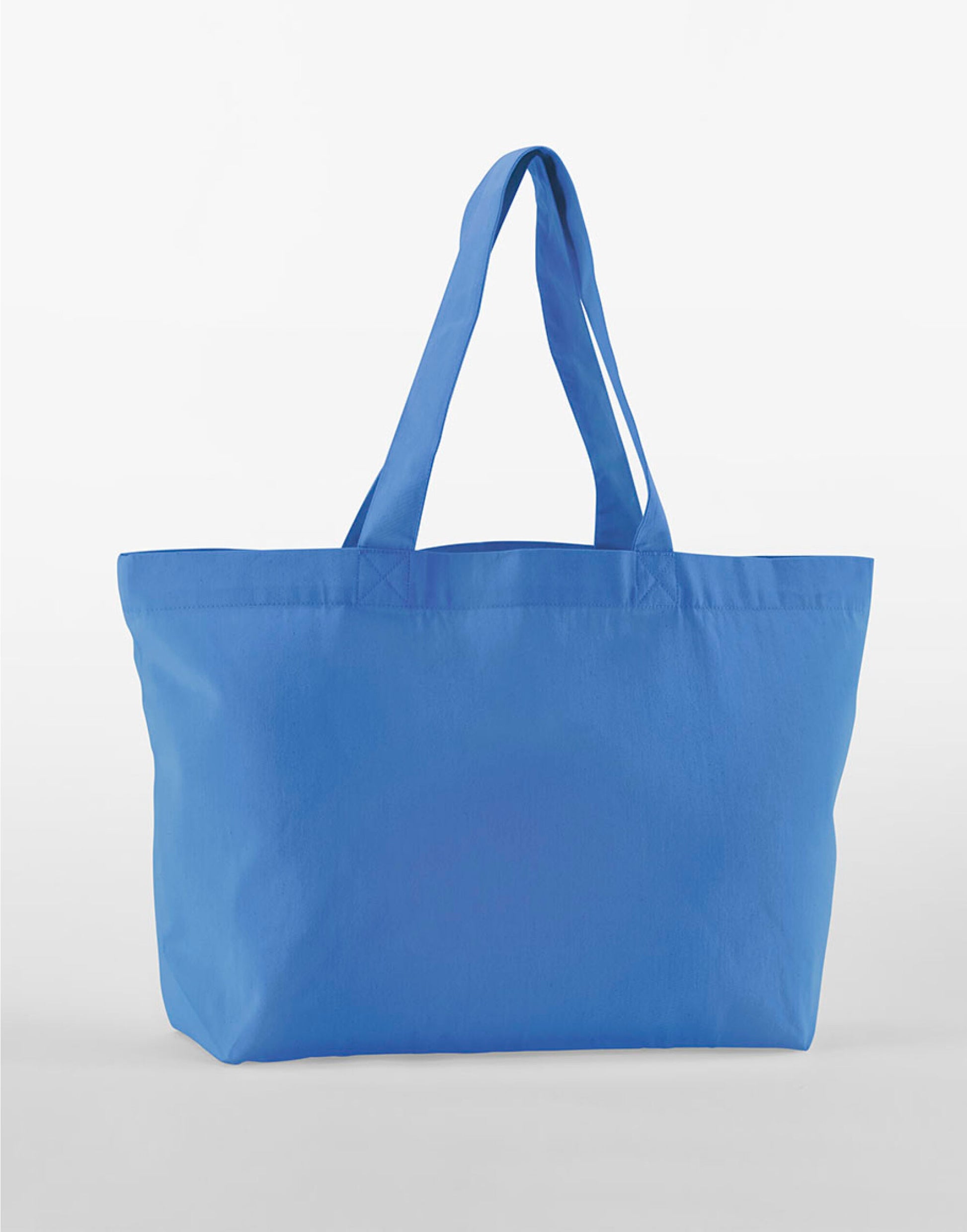 EarthAware® Organic Twill Shopper - Cornflower Blue