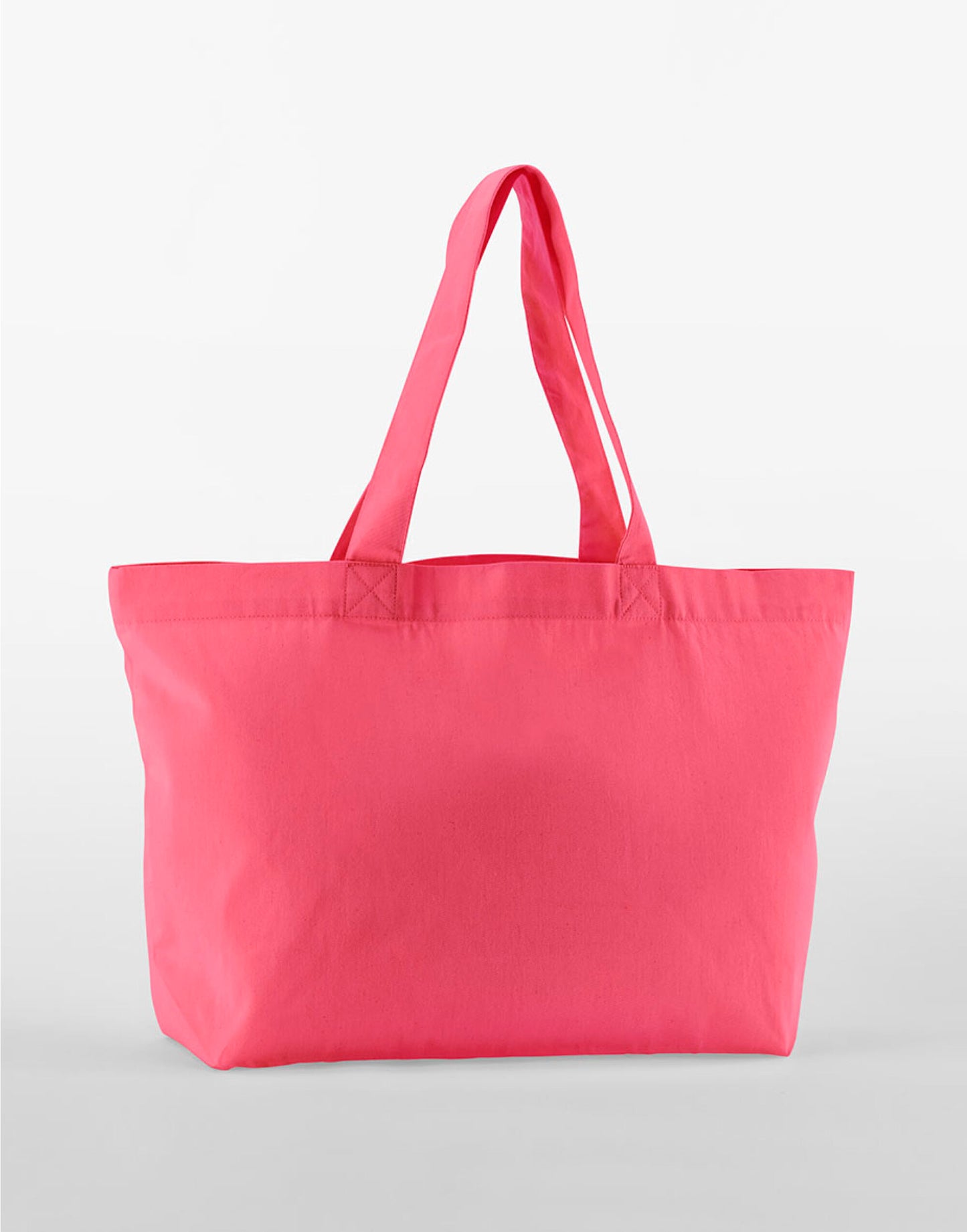EarthAware® Organic Twill Shopper - Raspberry Pink