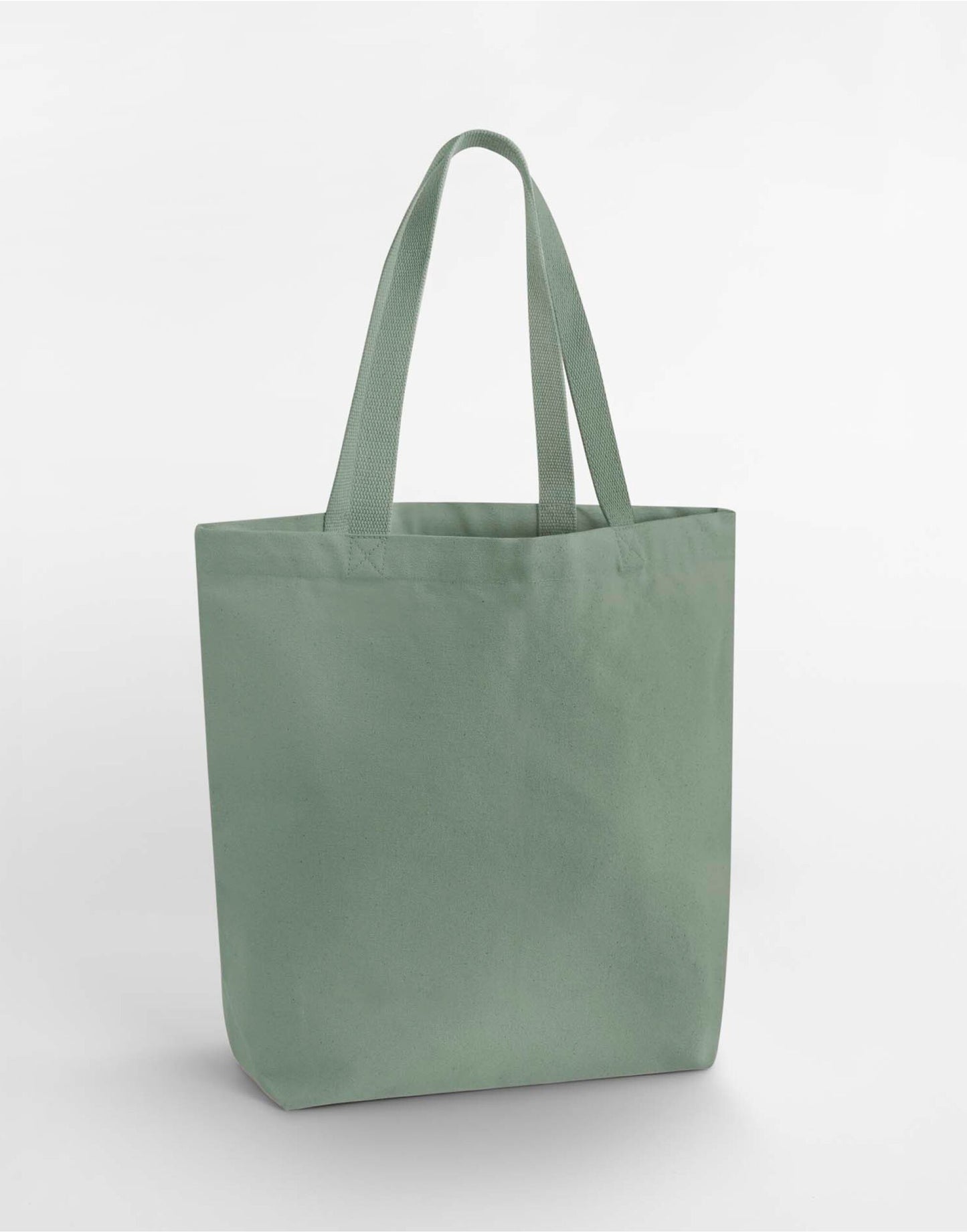 Heavyweight Canvas Tote Bag - Dusty Green