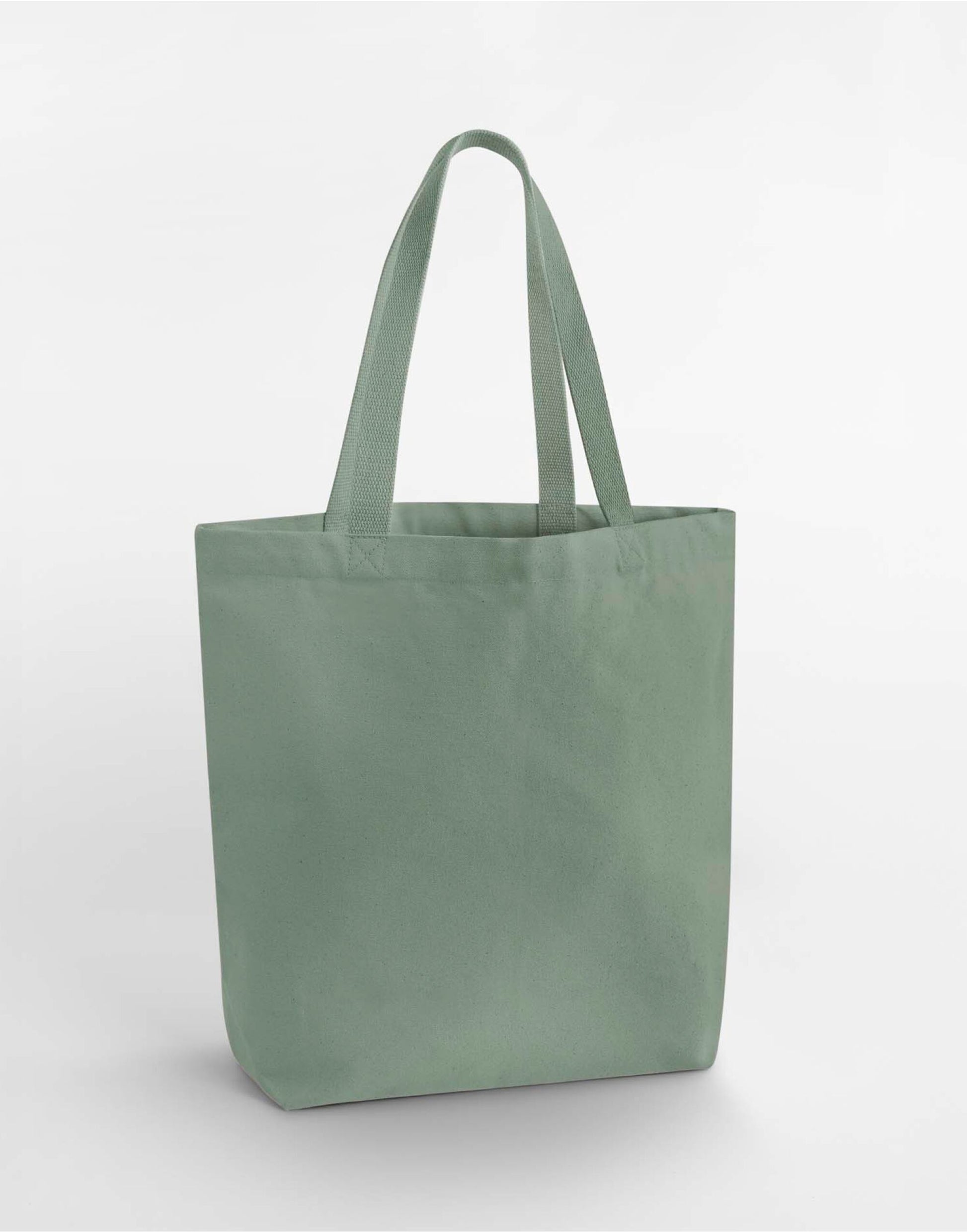 Heavyweight Canvas Tote Bag - Dusty Green