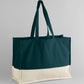 EarthAware® Organic Contrast Shopper - Dark Marine/Natural