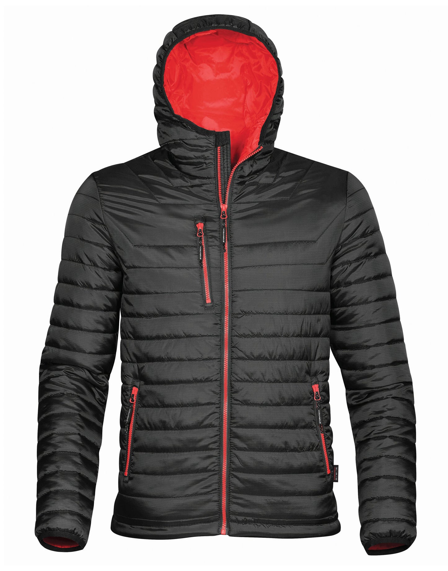 Men's Gravity Thermal Jacket - Black/True Red