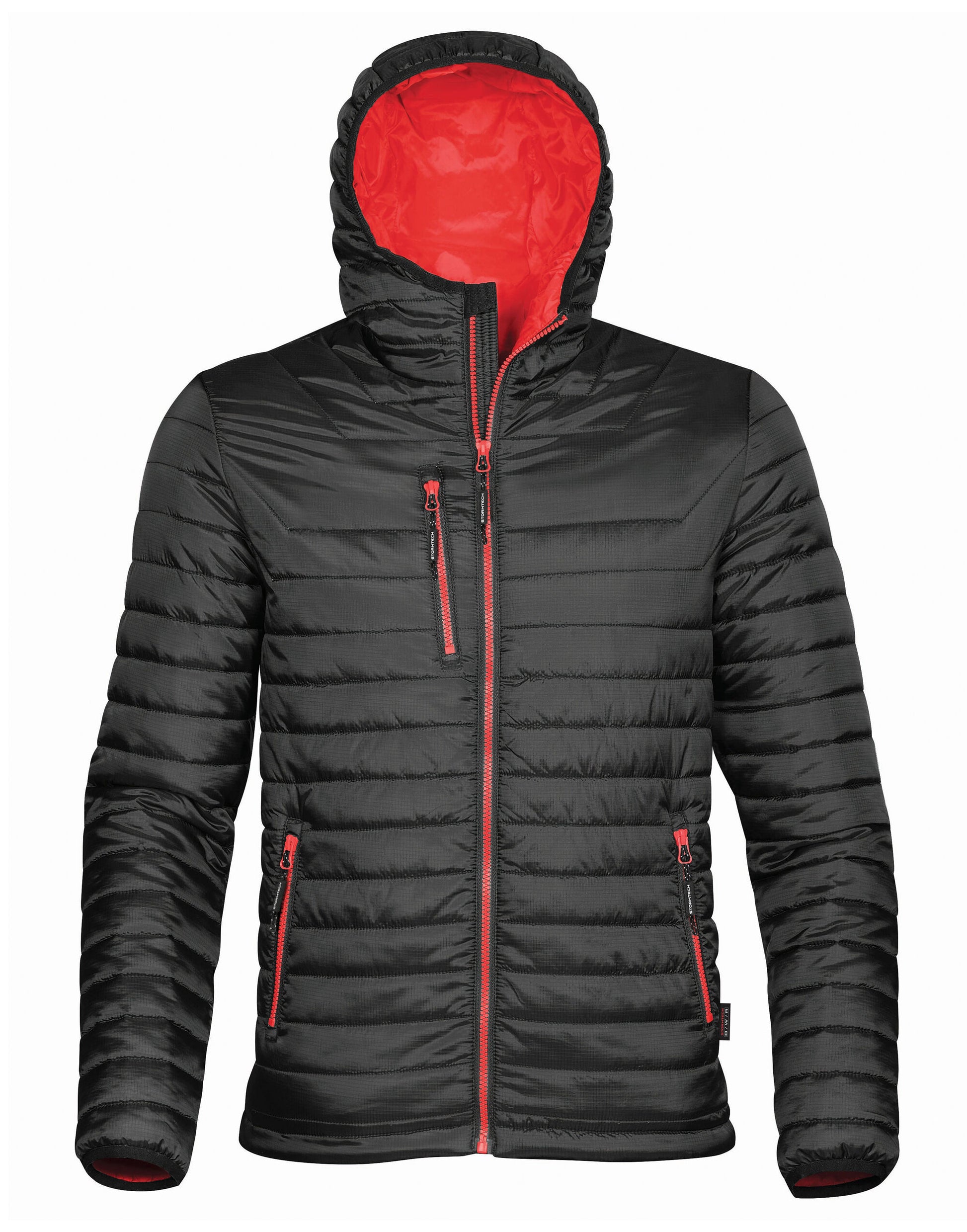 Men's Gravity Thermal Jacket - Black/True Red