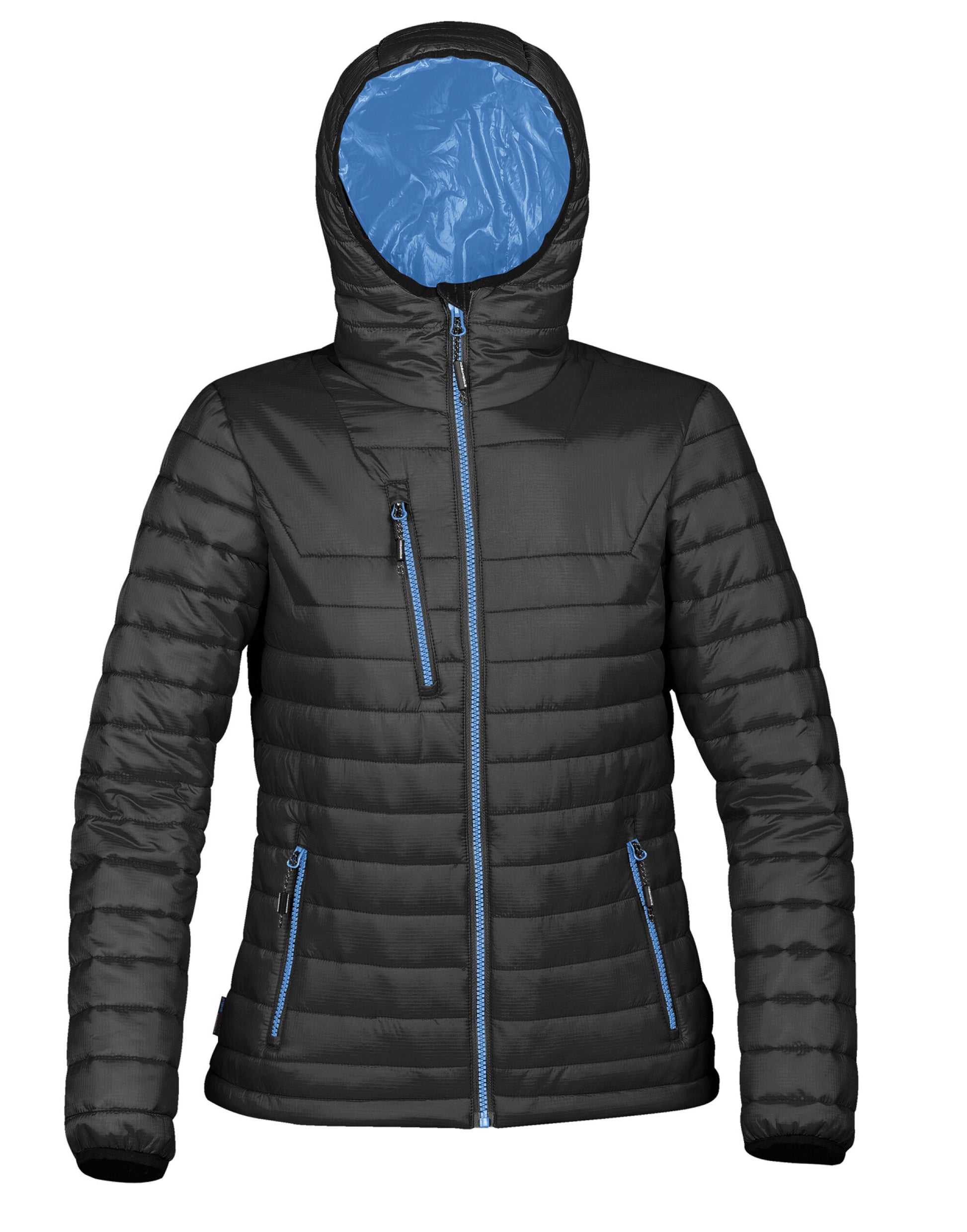 Women's Gravity Thermal Jacket - Black/ Marine Blue