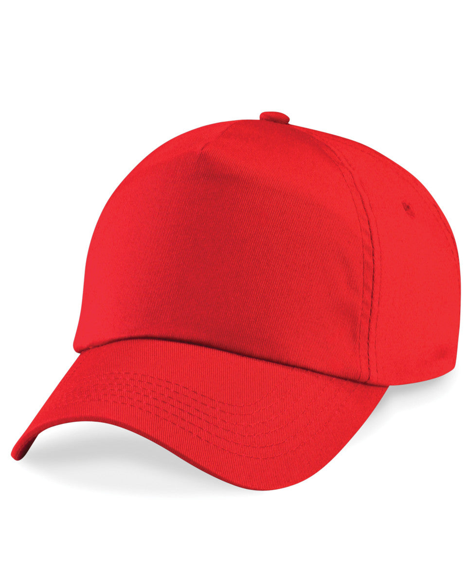 Original 5 Panel Cap - Bright Red