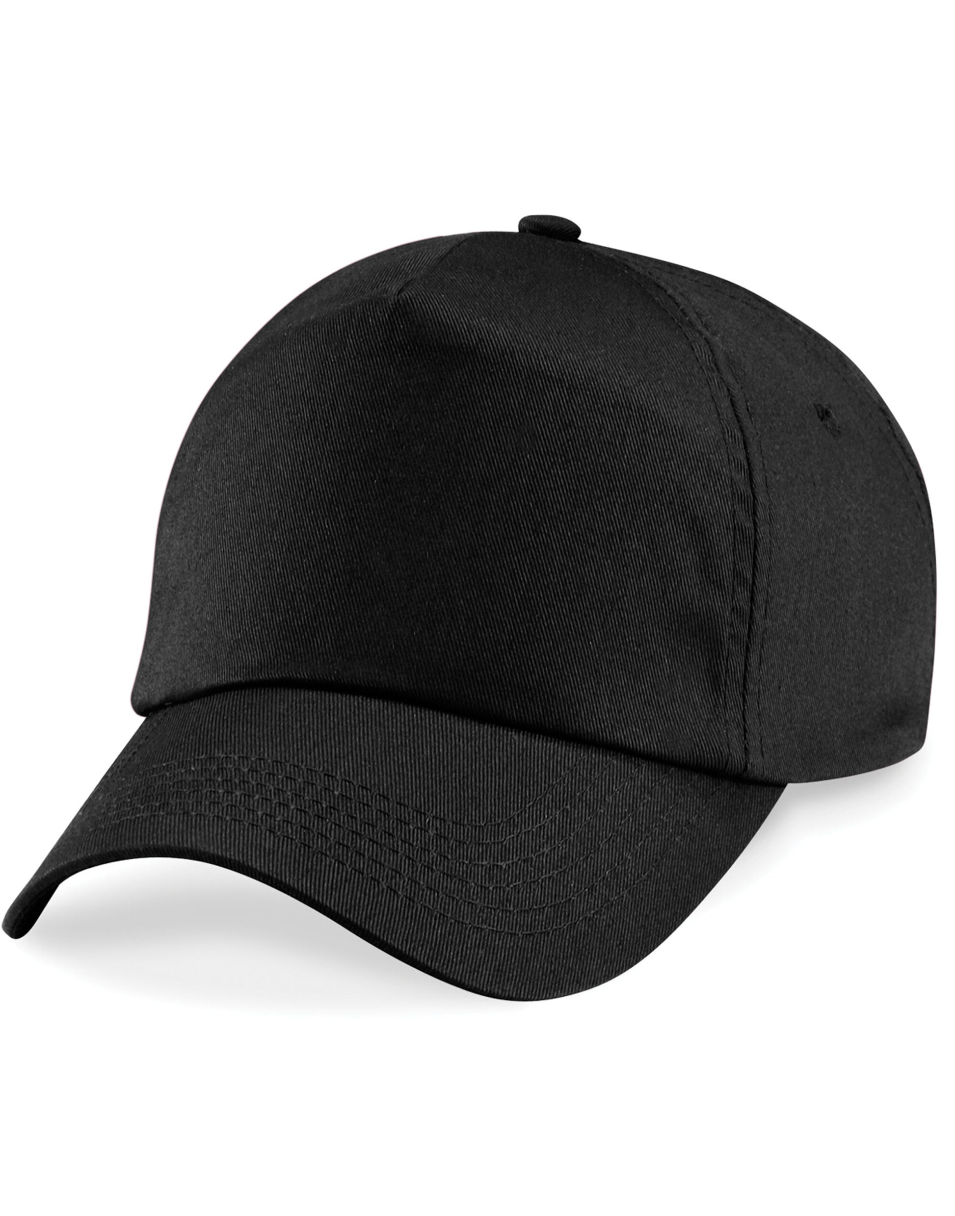 Junior Original 5 Panel Cap - Black