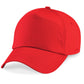 Junior Original 5 Panel Cap - Bright Red