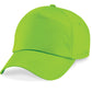 Junior Original 5 Panel Cap - Lime