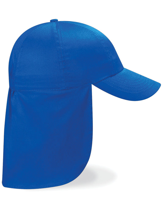 Junior Legionnaire Style Cap - Bright Royal