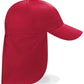 Junior Legionnaire Style Cap - Classic Red