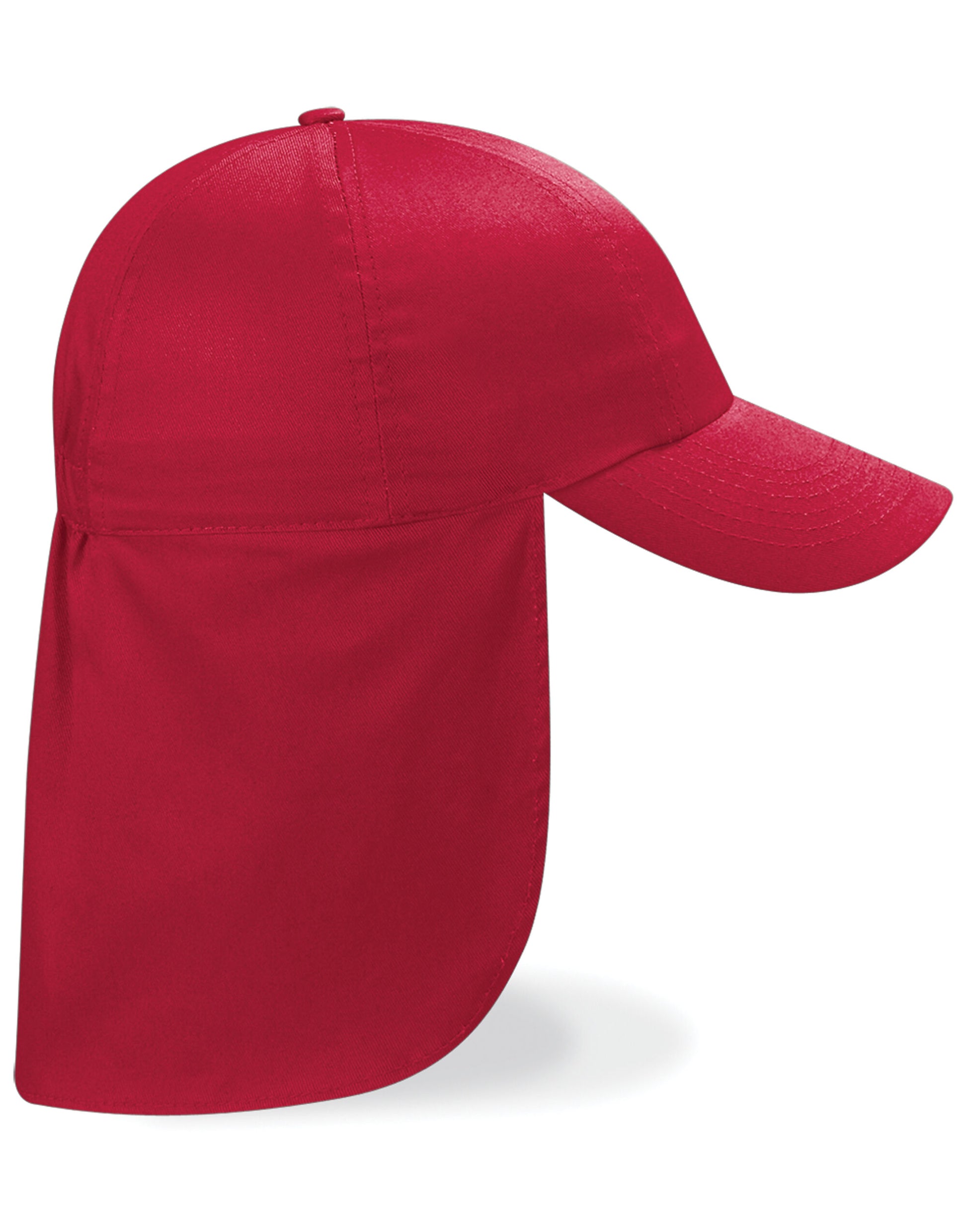 Junior Legionnaire Style Cap - Classic Red