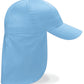 Junior Legionnaire Style Cap - Sky Blue