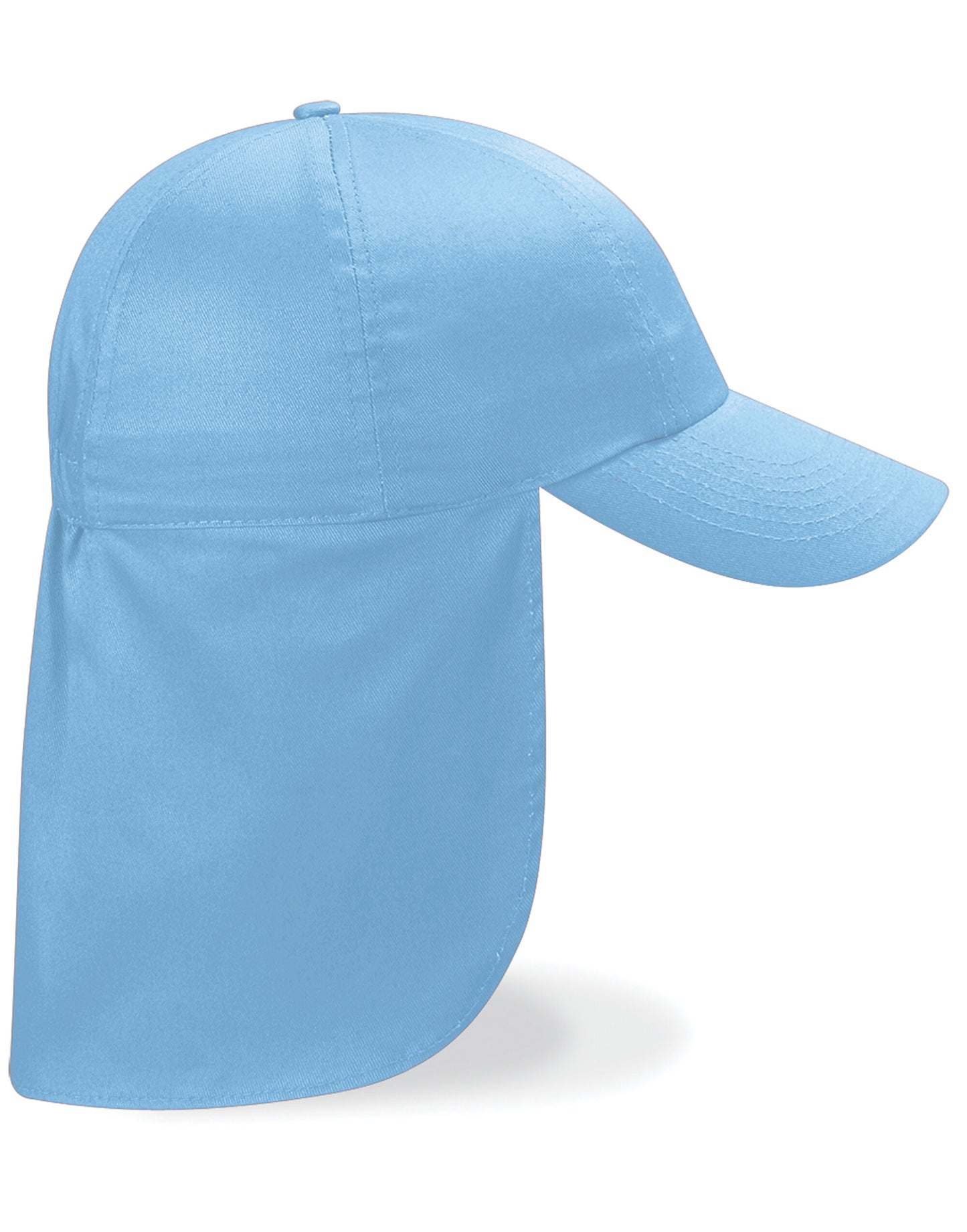 Junior Legionnaire Style Cap - Sky Blue