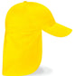Junior Legionnaire Style Cap - Yellow