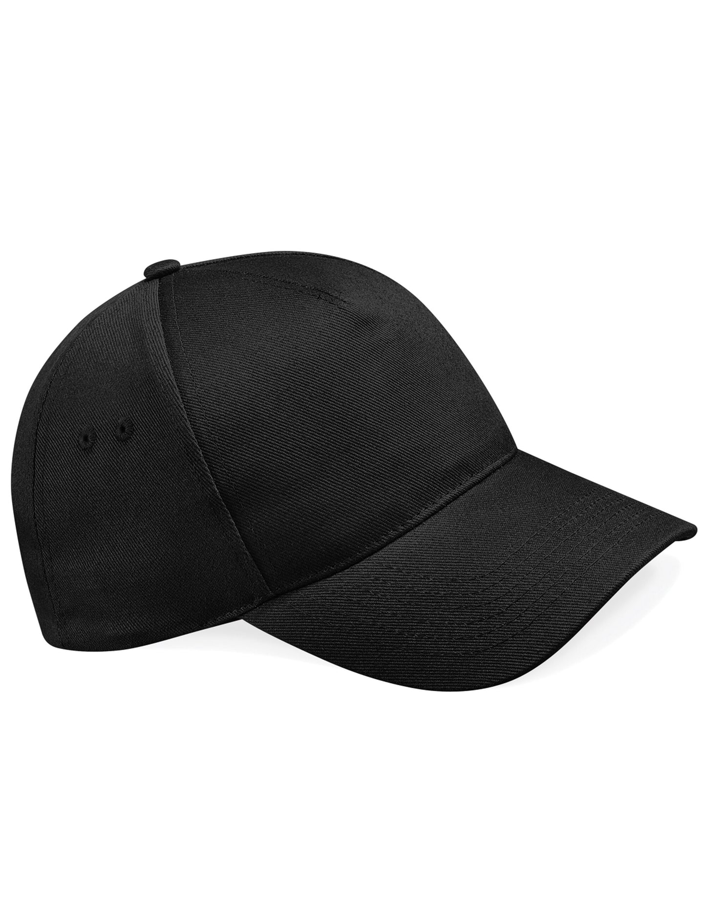 Ultimate 5 Panel Cap - Black