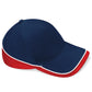 Teamwear Competition Cap - F Navy/Classic Red/White