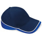 Teamwear Competition Cap - French Navy/Bright Royal/White