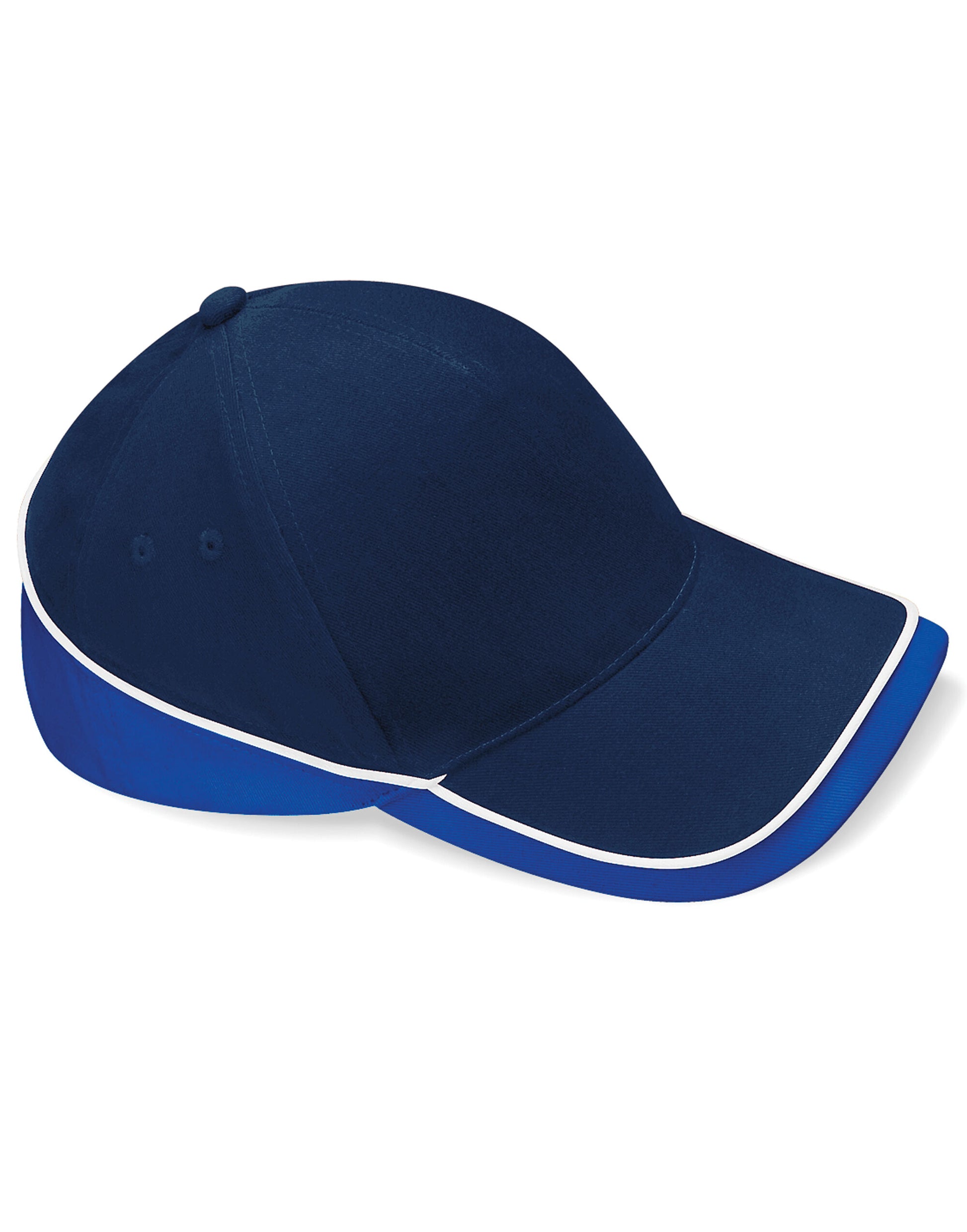 Teamwear Competition Cap - French Navy/Bright Royal/White