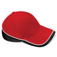 Teamwear Competition Cap - Classic Red/Black/White