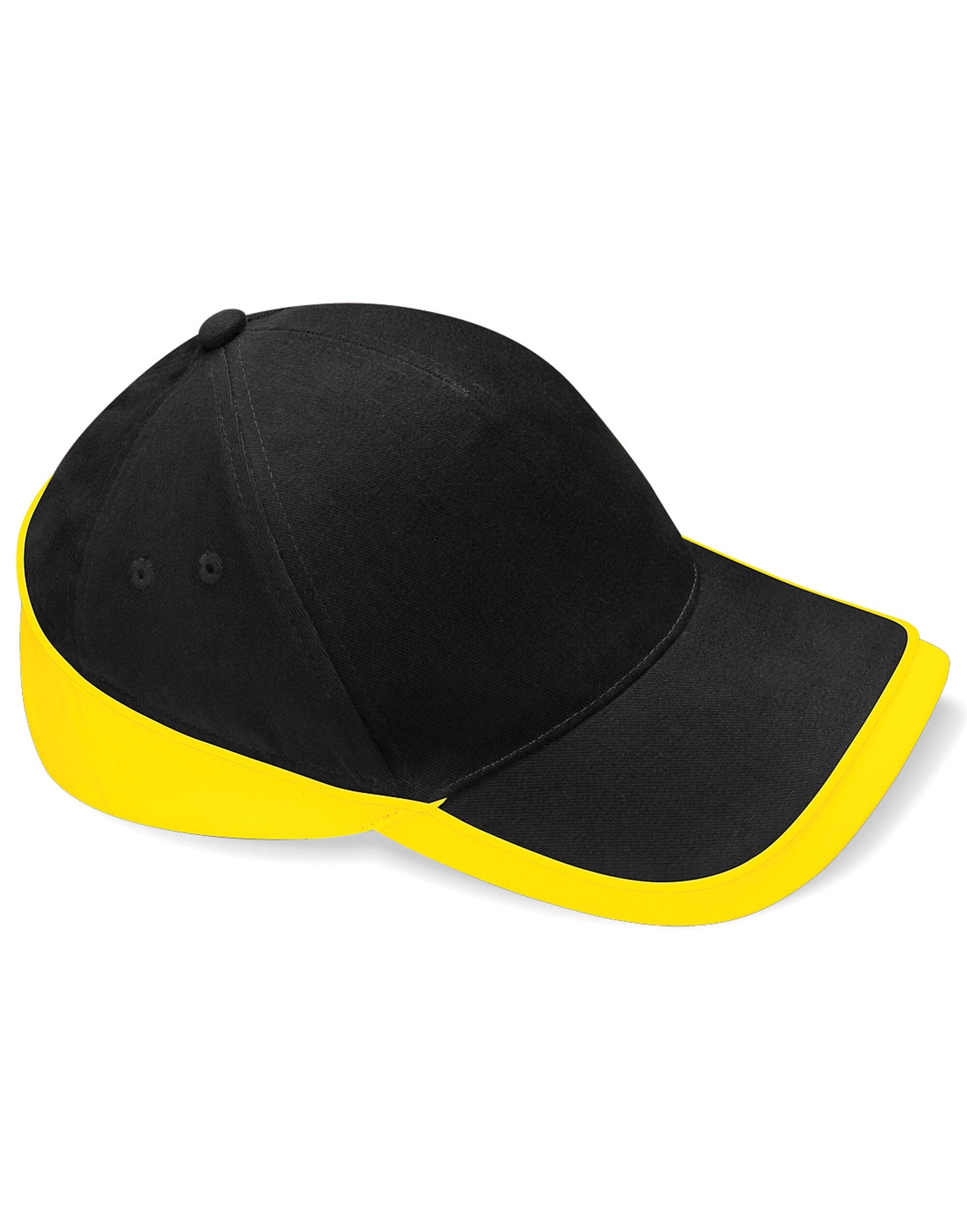 Teamwear Competition Cap - Black/Yellow