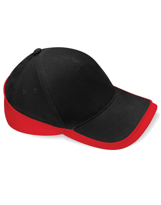 Teamwear Competition Cap - Black/Classic Red