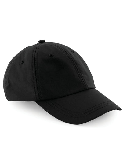Outdoor 6 Panel Cap - Black