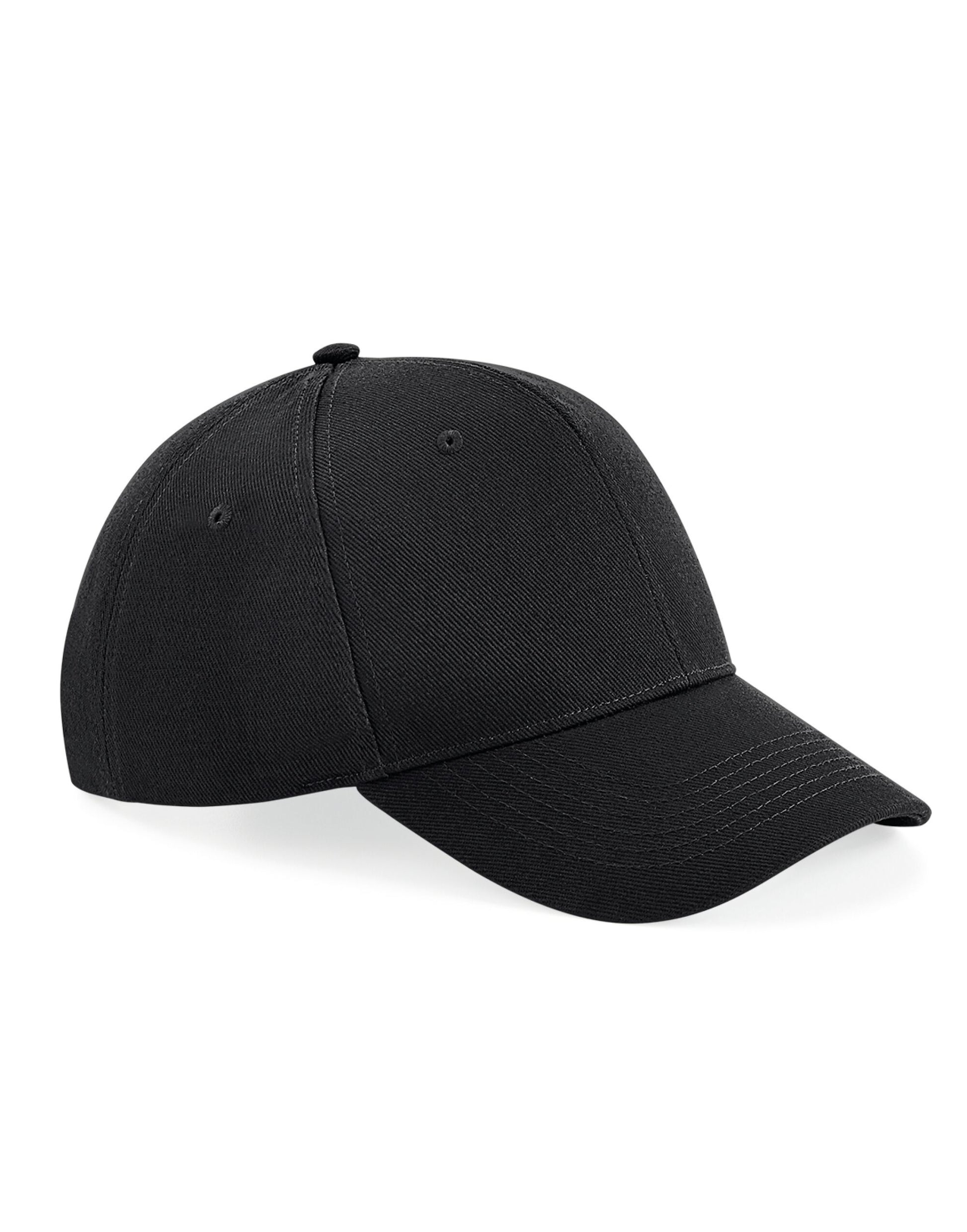 Ultimate 6 Panel Cap - Black