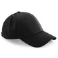 Air Mesh 6 Panel Cap - Black