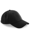 Air Mesh 6 Panel Cap - Black
