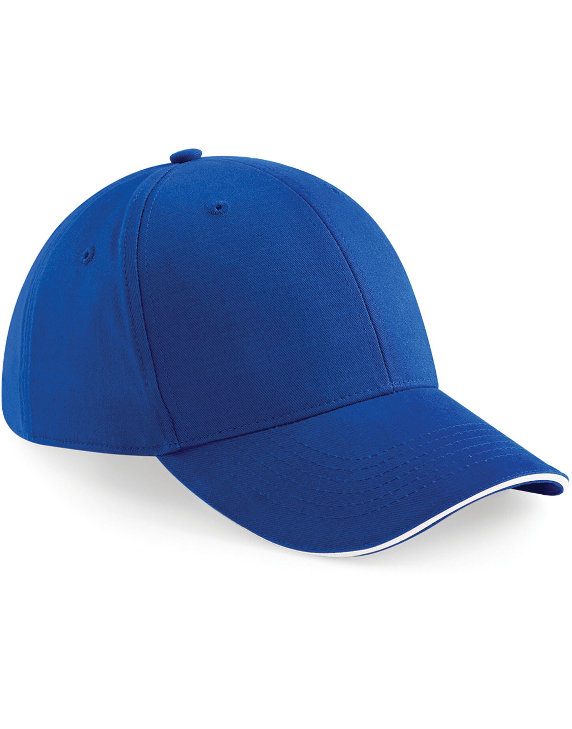 Athleisure 6 Panel Cap - Bright Royal/White