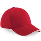 Athleisure 6 Panel Cap - Classic Red/White