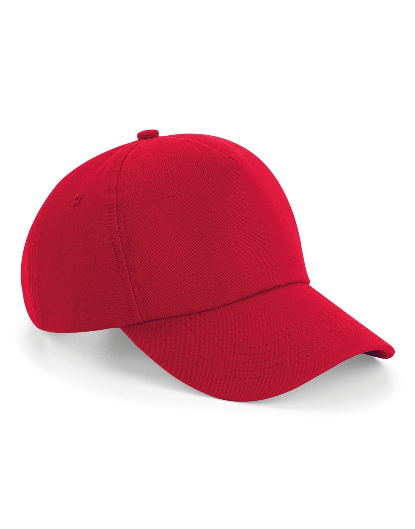 Authentic 5 Panel Cap - Classic Red