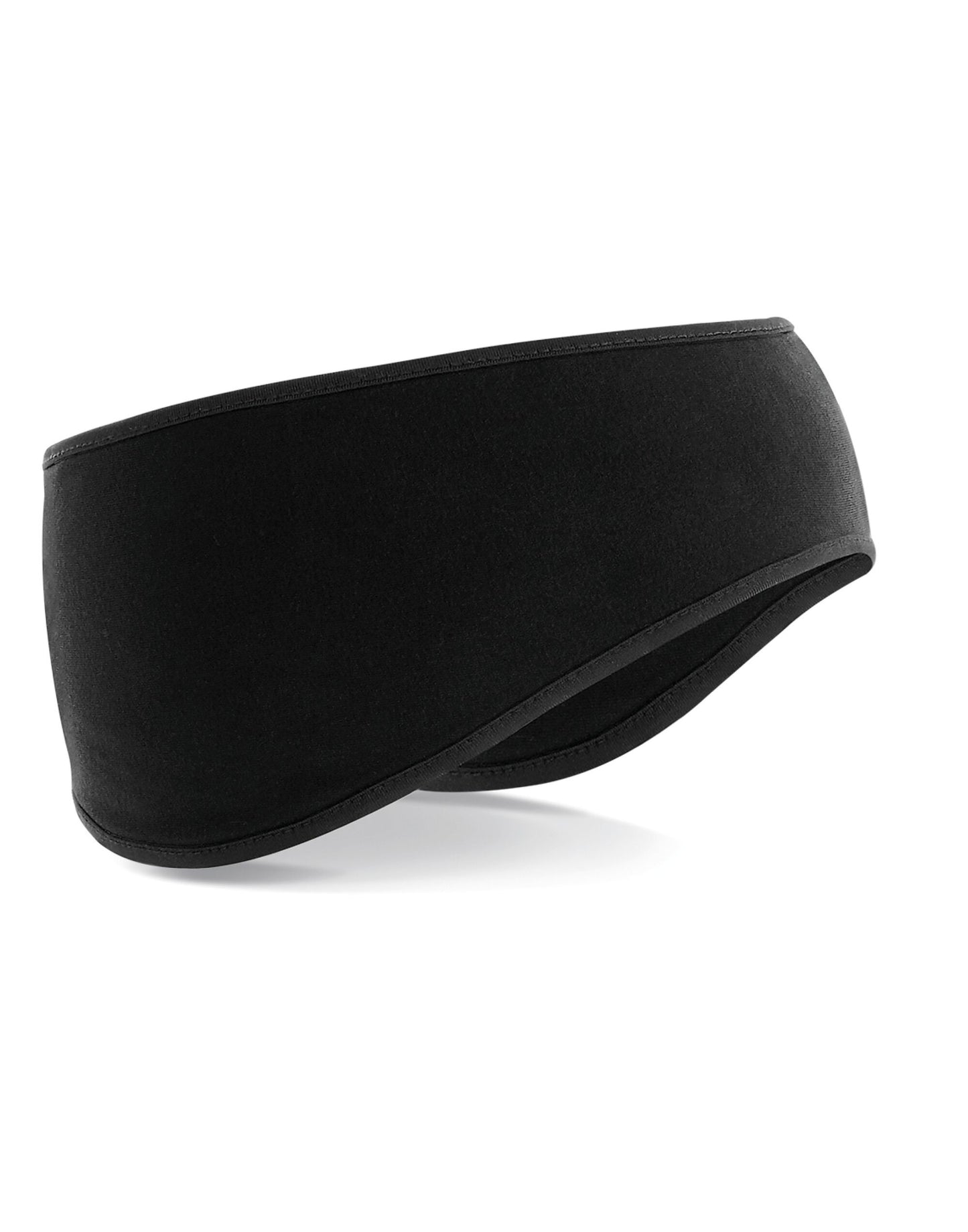 Softshell Sports Tech Headband - Black
