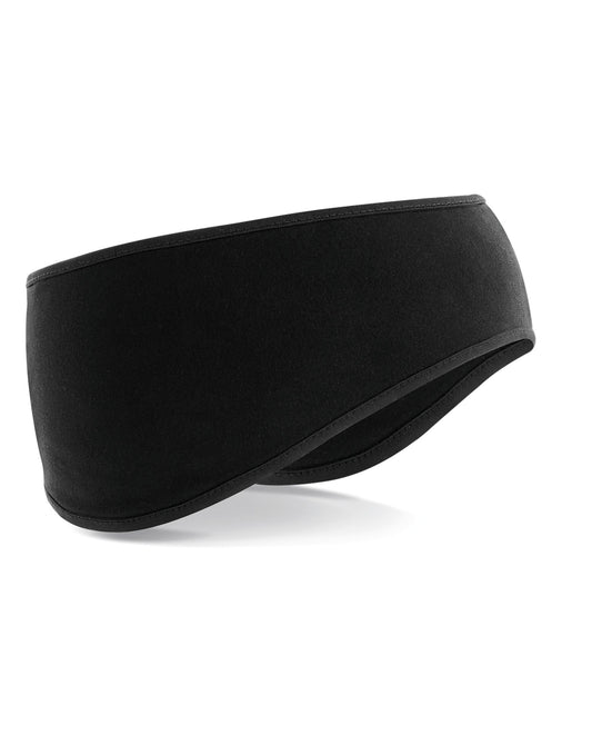 Softshell Sports Tech Headband - Black