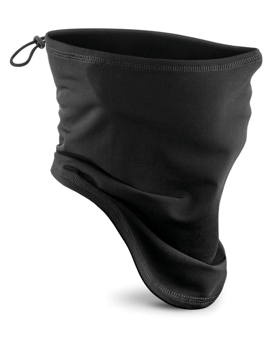 Softshell Sports Tech Neck Warmer - Black