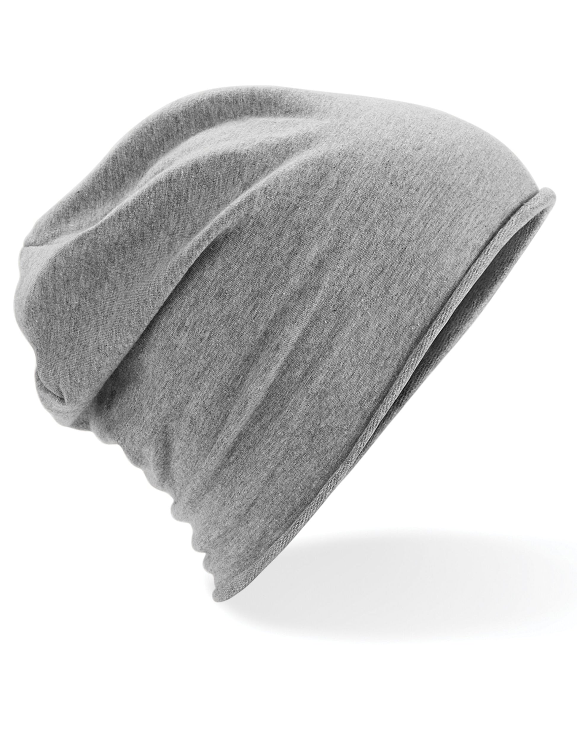 Jersey Beanie - Heather Grey