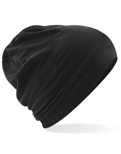Hemsedal Cotton Beanie - Black/Black