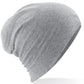 Hemsedal Cotton Slouch Beanie - Heather Grey