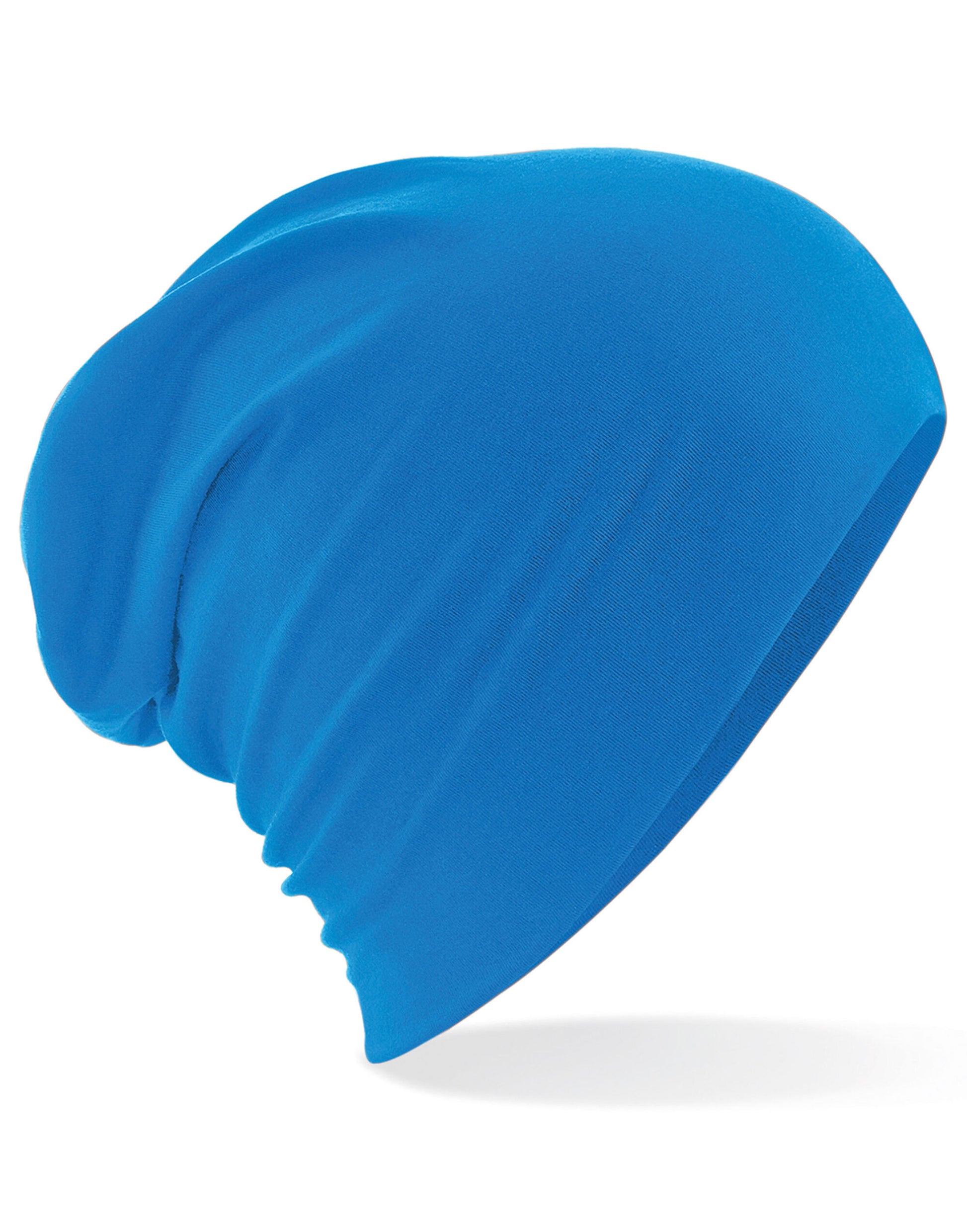 Hemsedal Cotton Slouch Beanie - Sapphire