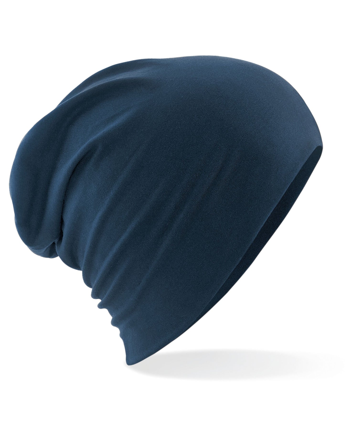 Hemsedal Cotton Slouch Beanie - French Navy