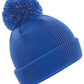 Junior Reflective Bobble Beanie - Bright Royal