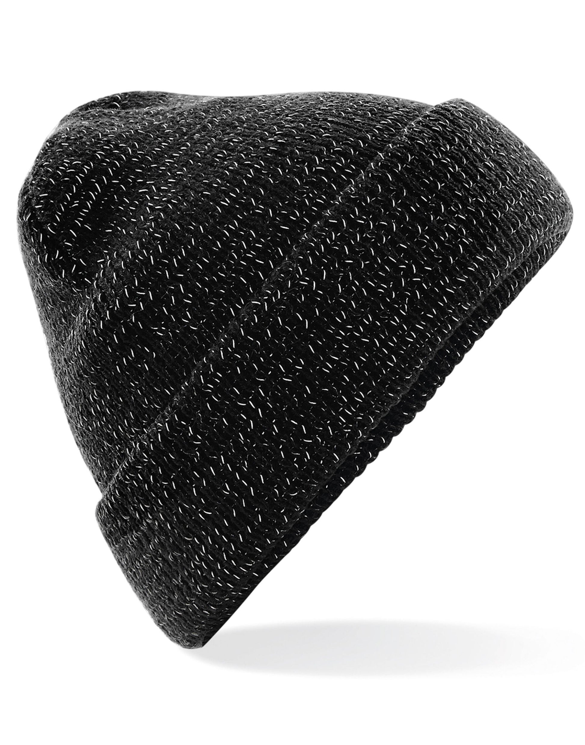 Reflective Beanie - Black