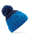 Apres Beanie - Azure Blue/ Oxford Navy