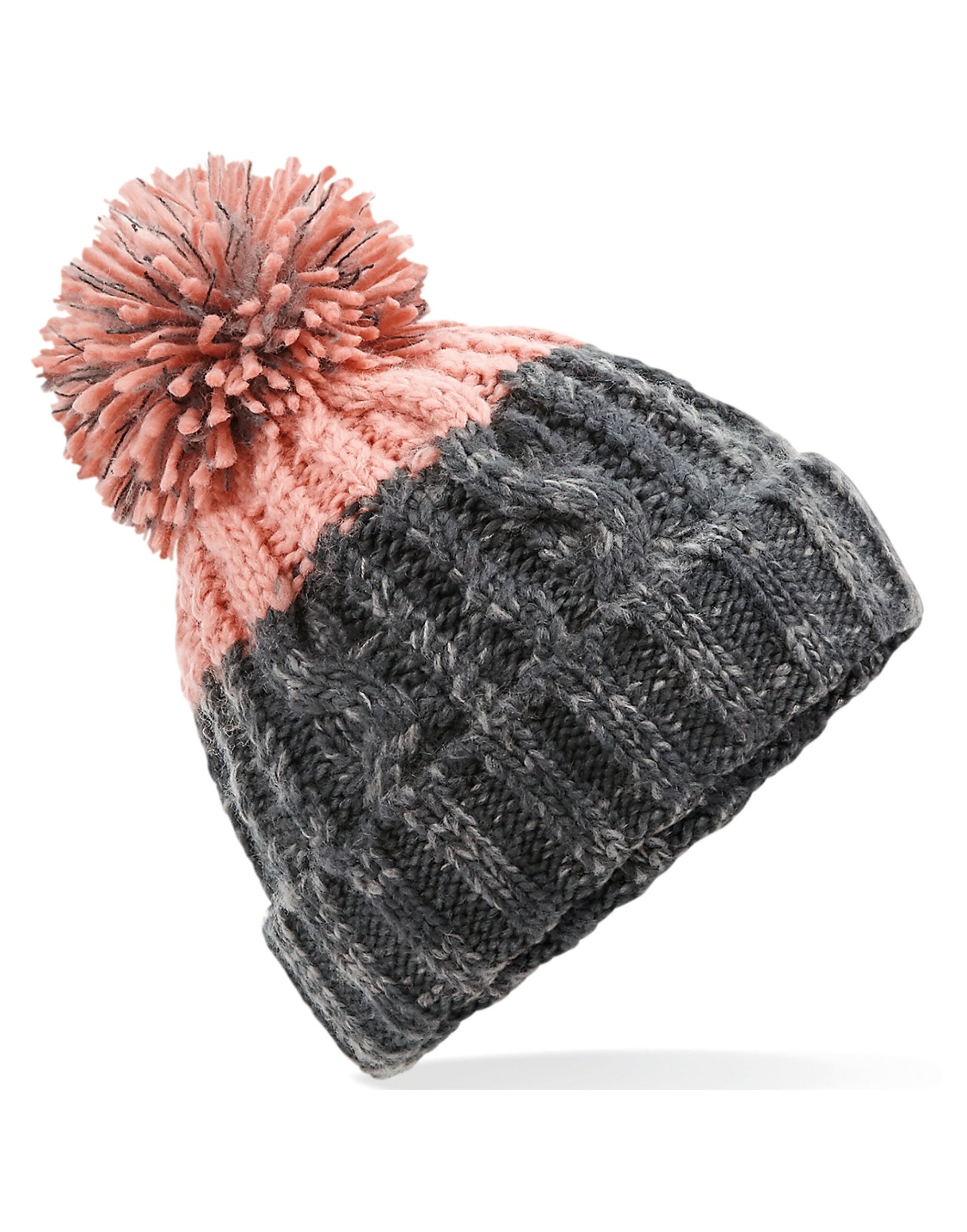 Apres Beanie - Graphite Grey/ Blush