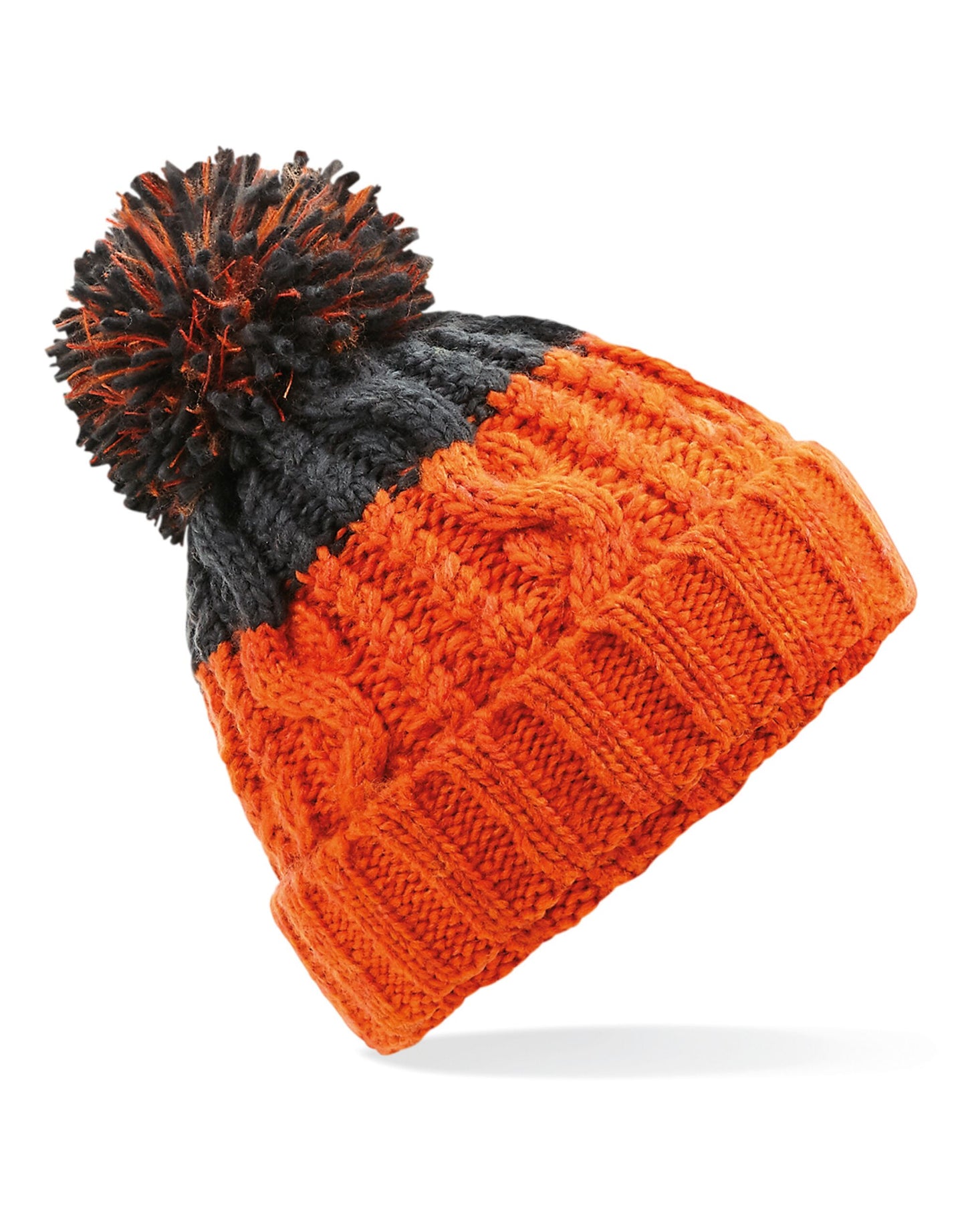 Apres Beanie - Orange/ Graphite Grey