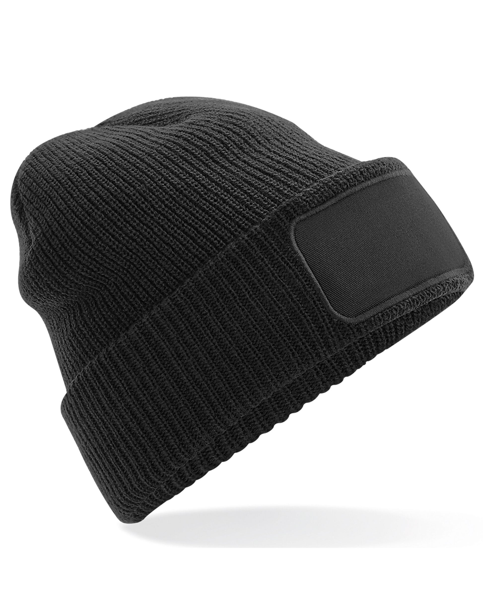 Thinsulate™ Patch Beanie - Black