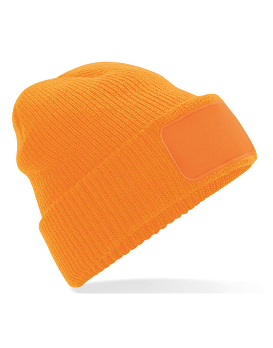 Thinsulate™ Patch Beanie - Fluoresent Orange