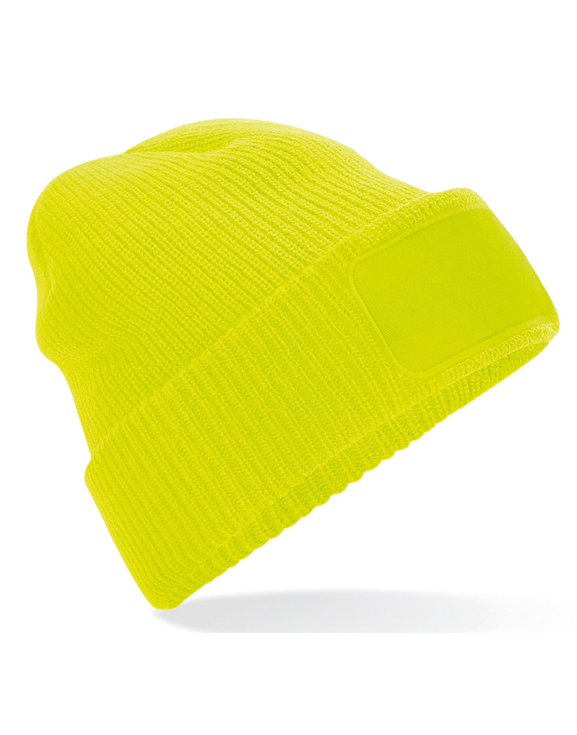 Thinsulate™ Patch Beanie - Fluoresent Yellow